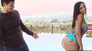 Buttplug-Enjoying cougar Cassie Del Isla gets anal fuck by her new next door, stud Giovanni Francesco.