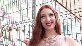 GERMAN SCOUT - Red Head 19 Yo Yuno Love Pickup for Hard Casting Pounded