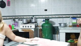 one part my step daughter fucks me inside the kitchen she is an professional