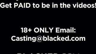 BLACKED Getting huge ebony penis is this beauty blonde's only priority