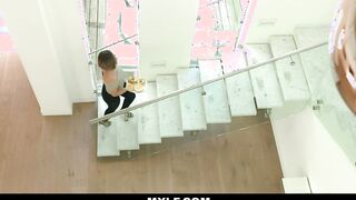 Long Melons Milf Rides Her Step son's Hard Cock