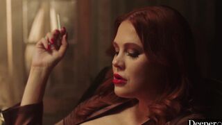 Deeper. Maitland & Violet share bbcs inside insane 3some