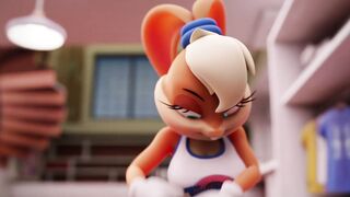 Lola Bunny toy riding
