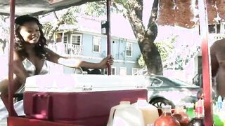 Ebony whore Melody Nakai Goes From The Streets To His Sheets
