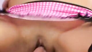 Adorable east oriented irresistible desired whore rocking penis into butt
