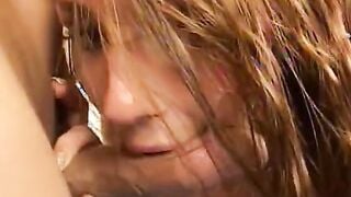 Long penis fills up the tight little anus on this amazing slender dark haired