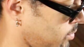 Cutie blond into gym snatch banged by stud inside dark glasses after he lifts weights