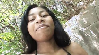 Sweet black blows and fucks dick for Hot cum