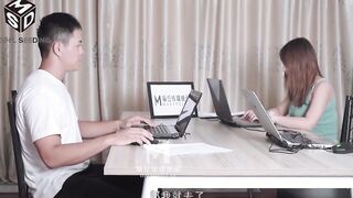 SweetSinner Big Boobed oriental milf Boss Fucking Her Young Stud Employee - eastern Cheating