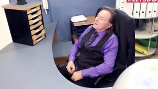 BumsBuero - Scarlett Scott Turned On German Barely Legal Hardcore Office Screwed