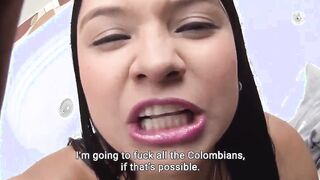 MAMACITAZ - #Eva Cuervo #Alex Moreno - Sexsual Hottie Colombiana Takes A