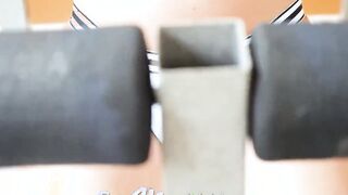 CUM4K Special Multiple Leaking Kegel Creampies Delivered In Gym Workout