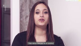 CastingFrancais - Long Butt Canadian Teens Gets Fucked Hard During