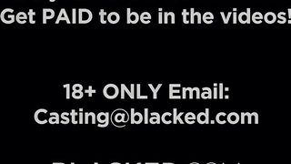 BLACKED Bored housewife needs her personal trainer's long african cock