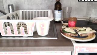 DoeGirls - Josephine Jackson Big Melons Ukrainian babe Homemade Workout