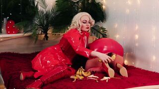 QUEENING and feet bondage DOGGY maid Bombshell tape - Arya Grander and star Fetishaura