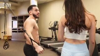Hispanic Hotwife Fucks Stranger at Gym Hotel - Gaby Ortega -