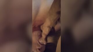 WhoreAngel gets schooled on how to suck cock