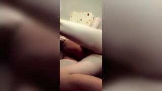 Hard sex with hubby, fellatio, jizzed to face x3