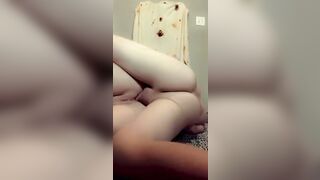 Hard sex with hubby, fellatio, jizzed to face x3