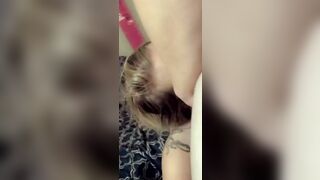 Hard sex with hubby, fellatio, jizzed to face x3