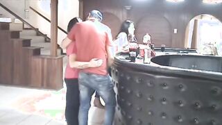 Hubby caught cheating bbw ,they didnt expext her to vome back and it turns in a
