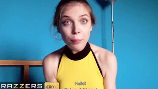 Slutty Russian goddess MihaNika69 Filled With A Huge Cock