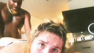 Cum demon bigbootilatte let’s me pound her out & cum inside her mouth