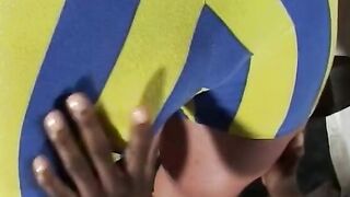 Beauty skank plugged with a white cock and gets cum creamed