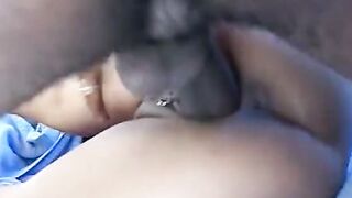 Beauty eastern fucking mutant african penis and drinks cum