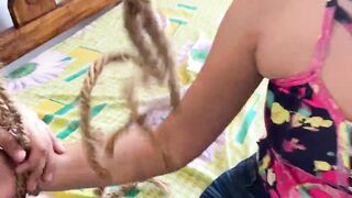 Crazy Cousin Wants Rope Bdsm And Ball Gag