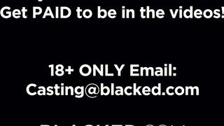 BLACKED Blonde nympho is on the prowl for long african dick tonight