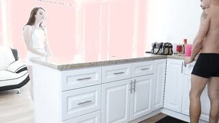 FamilyStrokes - Step-Daughter Seduces Dad Infront Of Mom