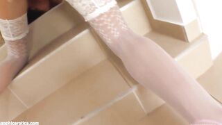 Sapphix presents Bambi into a solo masturbation sex tape