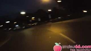 AnastasiaXXX shows her Long Butt and Fat Vagina inside OUTDOORS! Amateur66.com