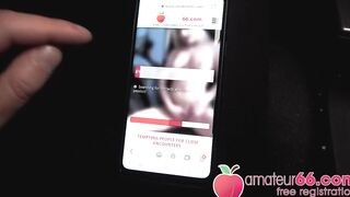 AnastasiaXXX shows her Long Butt and Fat Vagina inside OUTDOORS! Amateur66.com