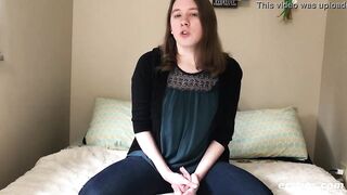Adorable Shy Amateur cunt with mouth Jizzes with Her Magic Wand