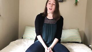Adorable Shy Amateur cunt with mouth Jizzes with Her Magic Wand
