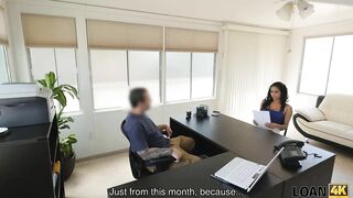 LOAN4K Beauty Women lets a bank manager screwed her inside exchange for a loan