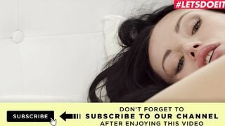 WhiteBoxxx - Sasha Rose Extreme Twat Masturbation While Her Gf Is Napping - LETSDOEIT