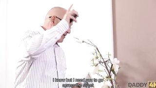 DADDY4K. Skilled 18 year old hot really knows how to make older man happy