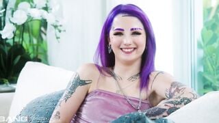 Crazy Hot And Raw - Tatted Val Steele Screwed Inside A Three-Way