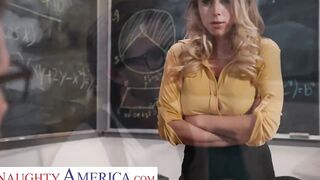 Sexsual America - Blonde hot with long titted blows and fucks a rough dick