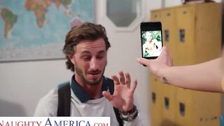 Sexsual America - Blonde hot with long titted blows and fucks a rough dick
