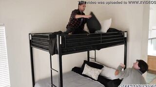 Jay Romero and Rion King wants some pizza and Ember Snow delivered it fresh and Hot with an extra 3 way service.