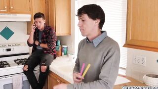 Jay Romero and Rion King wants some pizza and Ember Snow delivered it fresh and Hot with an extra 3 way service.