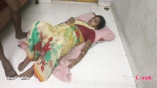 Hottie punjab Desi Village Bhabhi With Hubby Old Lovers Romance On Floor Hard Giving