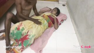 Hottie punjab Desi Village Bhabhi With Hubby Old Lovers Romance On Floor Hard Giving
