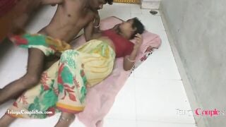 Hottie punjab Desi Village Bhabhi With Hubby Old Lovers Romance On Floor Hard Giving