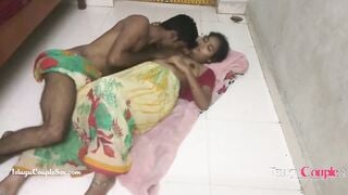 Hottie punjab Desi Village Bhabhi With Hubby Old Lovers Romance On Floor Hard Giving